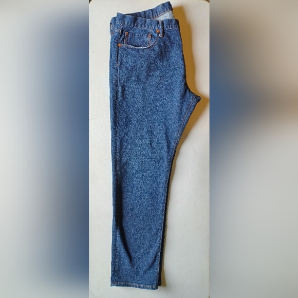 A Gap Denim Slim Men's Worn Dark Jeans - Picture 11 of 11